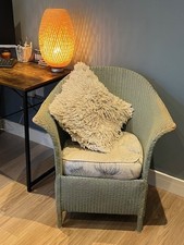 Green Lloyd Loom chair