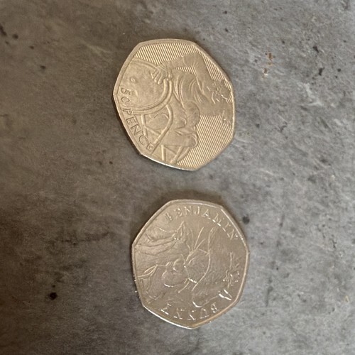 2017 great britain 50p coin - britain,