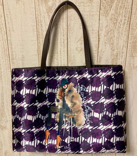 Henri bendel reversible purple - henri,