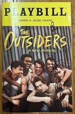 The Outsiders Signed Playbill