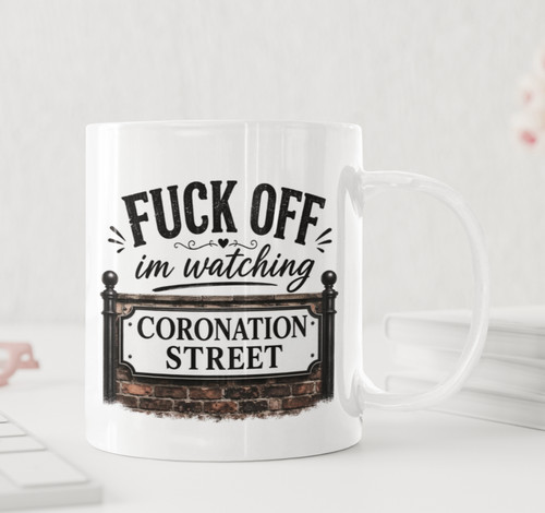 Watching coronation street - i'm,