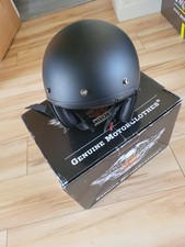 Harley Davidson open faced crash helmet
