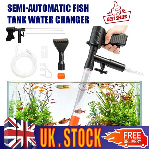 Fish tank water changer siphon - fish,