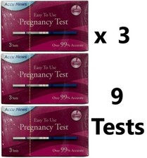 3x Pregnancy Testing Kits