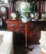 Bevan Funnell REPRODUX Georgian Style Mahogany Pedestal Jardiniere Plant Stand 