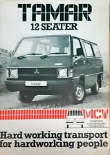 Mitsubishi L300 MCV Tamar 12-seater Minibus Van Brochure 1983