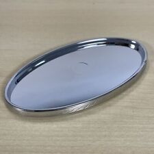 Chrome Frame/Plinth suitable for 86x43mm Range Rover or Land Rover Badge Not Inc