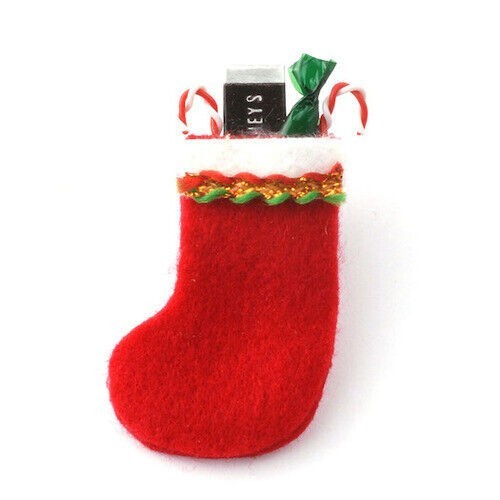 Filled christmas stocking - christmas,
