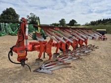 KUHN MULTIMASTER 121 5 Furrow (4 plus 1) Mounted Plough, Slatted Bodies