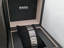 Rado Integral Jubile ladies watch. Ceramic & Diamond. Boxed. RRP £1440 R20786759