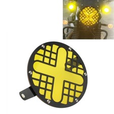 Yellow headlight grille - headlight,