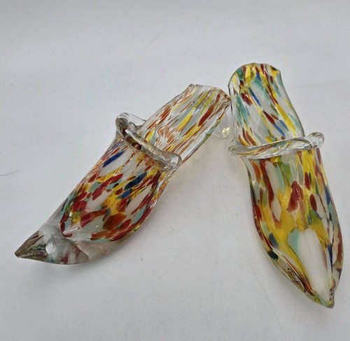 Pair vintage murano style - of,