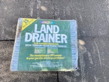 BTR Landscaper 15M Land Drainer for garden drainage with Terram filter fabric