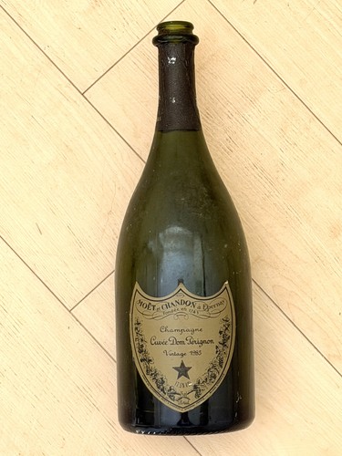 Empty bottle dom perignon - empty,
