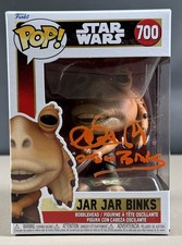 AHMED BEST SIGNED JAR JAR