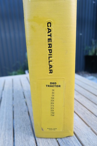 Caterpillar d6d tractor - d6d,