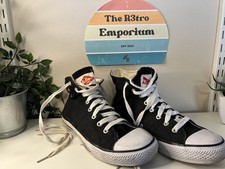 Lee Cooper Canvas Lace up Shoes Black UK Size 6.5