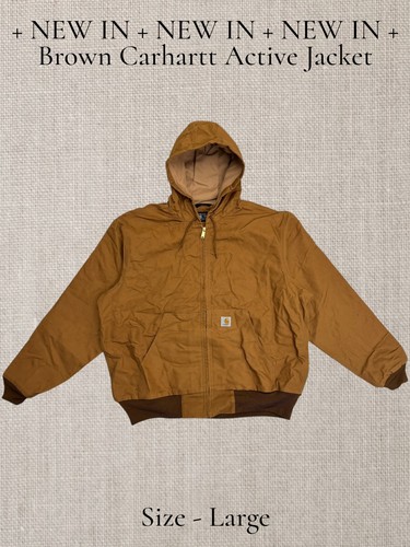 Bnwt brown carhartt active - brown,