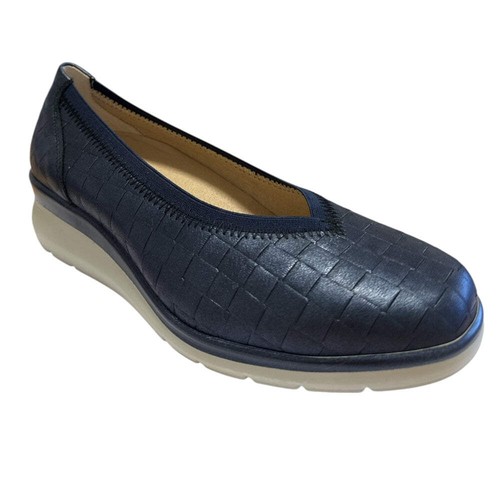 Pitillos 072 navy - 11-072, leather