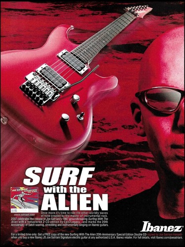Joe satriani signature ibanez - signature,