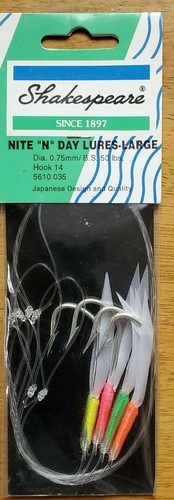 Shakespeare nite day lures - shakespeare,