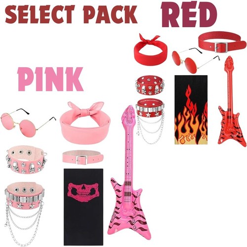 7pcs punk gothic rocker - gothic,