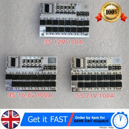 12v 21v 100a bms - 12v,