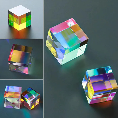 Optical glass cube dichroic - optical, x-cube