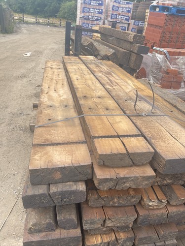 Reclaimed sleeper 75mm thick - reclaimed,