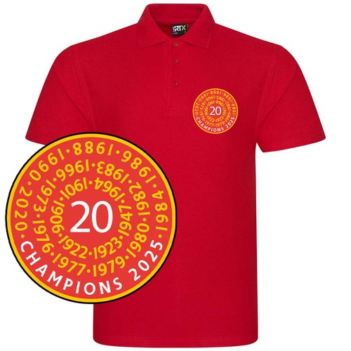 Liverpool league champions - 20,