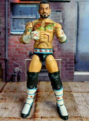 Wwe punk mattel elite - wwe, cm