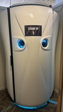 Sunbed Alison XXL Sunbed Vertical Tanning 48 Tube 2m Long Hardly Used 