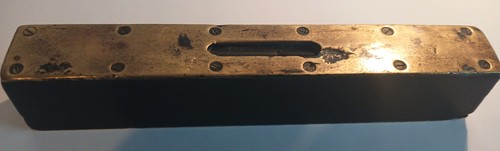 Vintage ebony brass - 8",