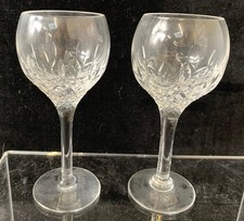 Vintage Crystal Wine Glasses