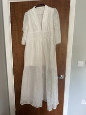 White Maxi Dress Size 16