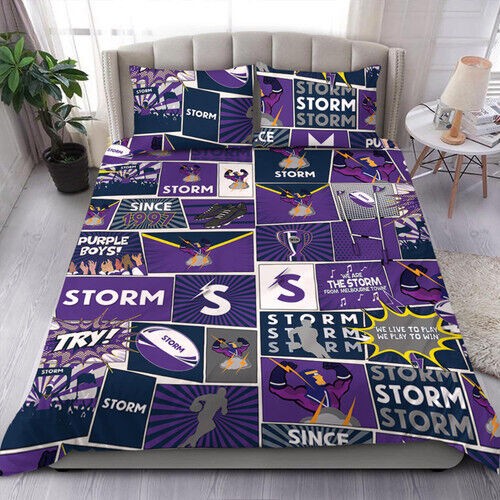 Sport purple storm - purple, doona/duvet