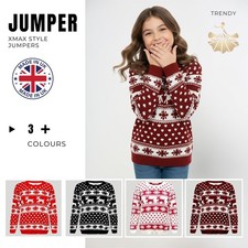 Kids Christmas Jumper Reindeer