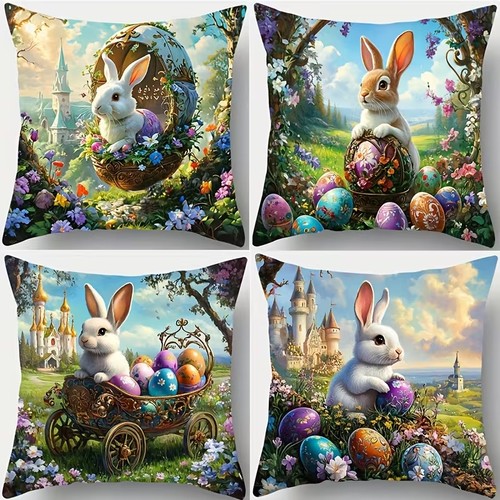 Easter bunny print - bunny, 3d
