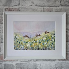 Original Painting Hares