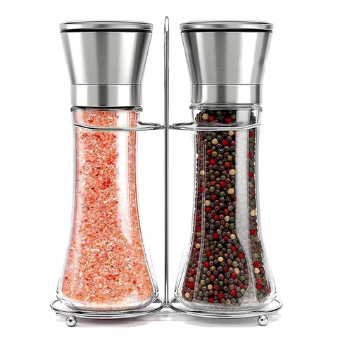 Salt pepper grinder set - grinder,