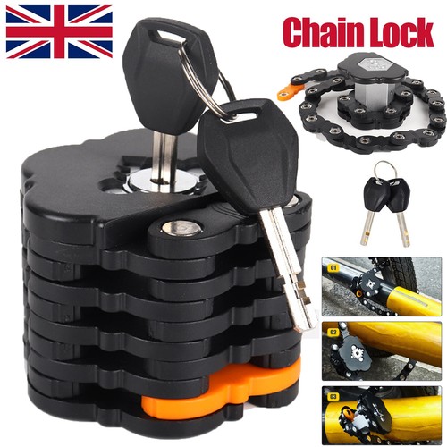 Folding bike chain lock 79cm - bike,