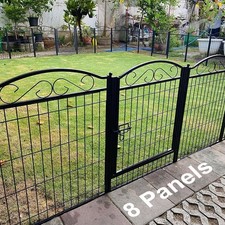 5x Decorative Garden Fences