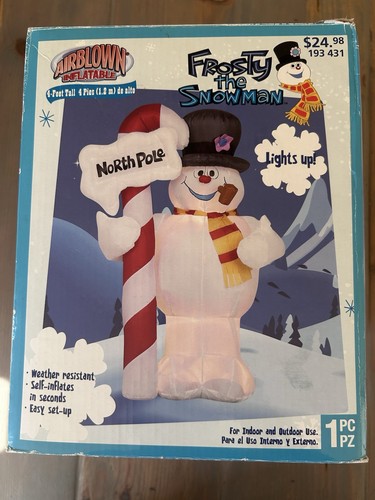 Gemmy 2009 inflatable - 2009, frosty