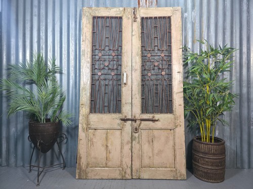 Pair vintage rustic indian - pair,