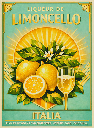 Limoncello poster vintage - –,