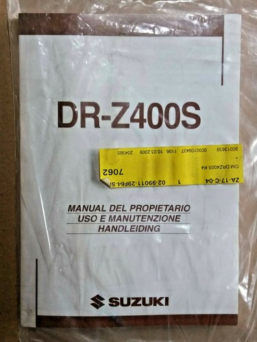 Suzuki drz400s 04 - 03-04, new