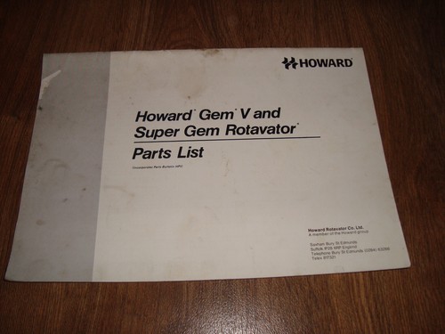 Howard gem and super - gem, v