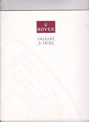 1992 rover range colour - rover,