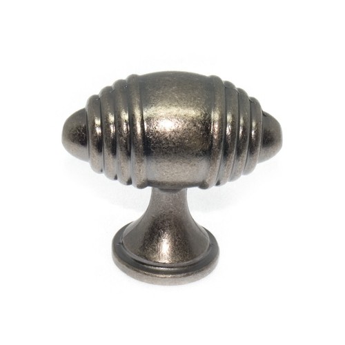 Pewter finish door drawer - finish, /