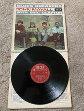 John Mayall With Eric Clapton Blues Breakers Vinyl Record LP VG+/VG ARL7297-1A